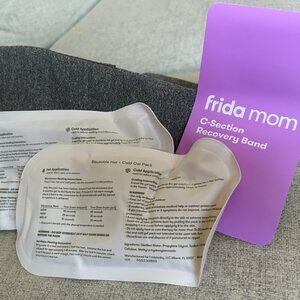 C-Section Recovery Band with Gel Packs - Purple and Gray